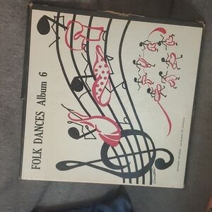 FOLK DANCES Album 4 Bowmar B-201 Lp vinyl